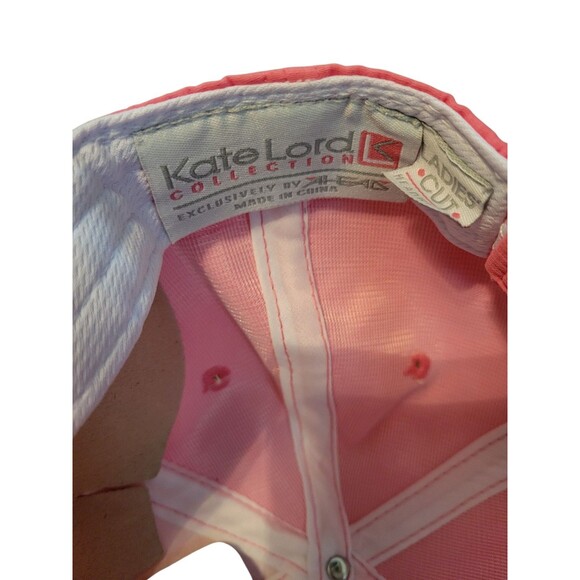 NWT Women's One Size Kate Lord PGA Tour Ladies Fit Golf Baseball Cap Hat Pink - Picture 6 of 6